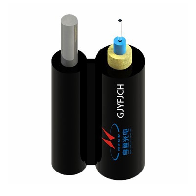 Cable óptico para interiores con figura 8